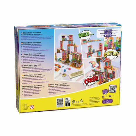 Rhino Hero: Super Battle (5+) &ndash; behendigheidsspel &ndash; Haba