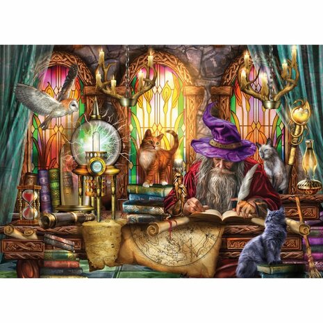 Mystical Study - Smart Cut Puzzel 1000 Stukjes &ndash; Legpuzzel &ndash; Eurographics