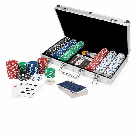Classics: 300pc Poker Chip Set in Aluminum case &ndash; Pokerchipset &ndash; Goliath