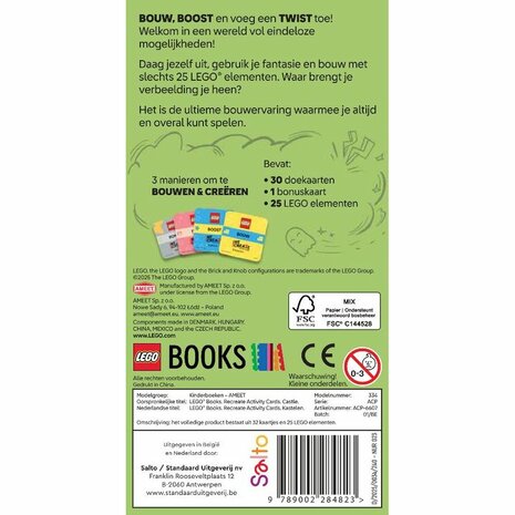 Lego Re Create Activity Cards: Kastelen &ndash; Activiteitenkaarten &ndash; Standaard Uitgeverij