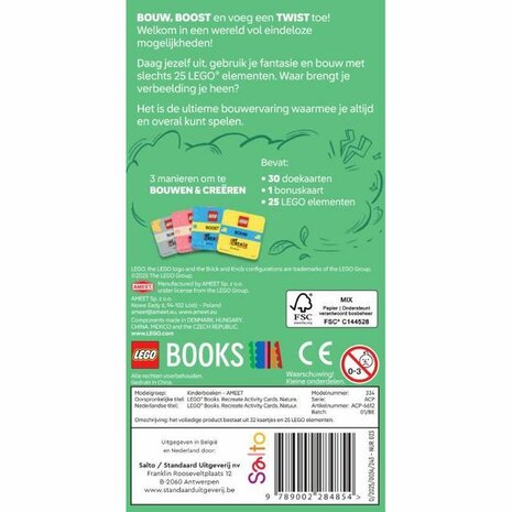 Lego Re Create Activity Cards: Natuur &ndash; Activiteitenkaarten &ndash; Standaard Uitgeverij