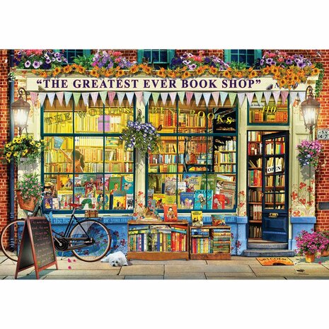 The Greatest Bookstore in the World - Puzzel (1000)