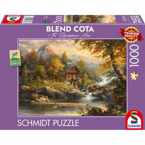 Zomerhuis (1000) &ndash; Blend Cota &ndash; Puzzel &ndash; Schmidt