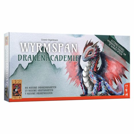 Wyrmspan (NL) - Drakenacademie &ndash; Bordspeluitbreiding &ndash; 999 Games
