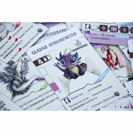 Wyrmspan (NL) - Drakenacademie &ndash; Bordspeluitbreiding &ndash; 999 Games