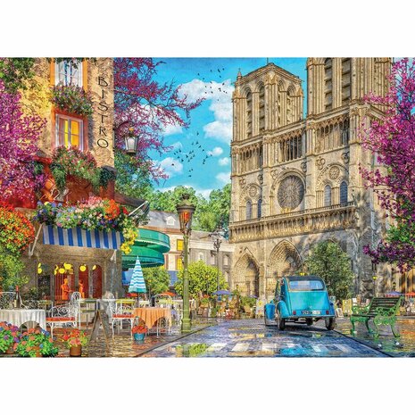 Notre Dame Afternoon - Dominic Davison - Smart Cut (1000) &ndash; Legpuzzel &ndash; Eurographics