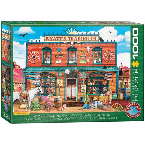 Western General Store - Smart Cut (1000) &ndash; Legpuzzel &ndash; Eurographics