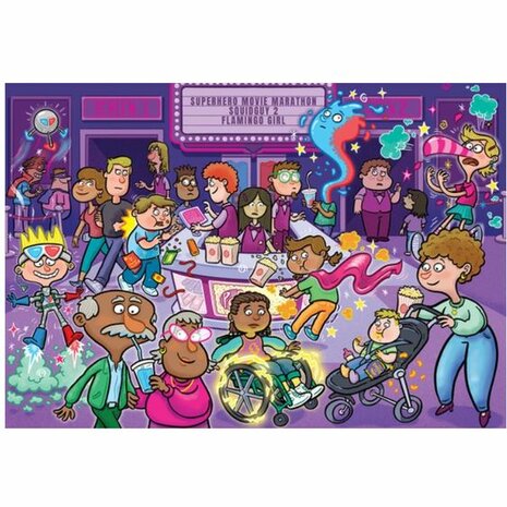 Wasgij Junior 2: Krachtige Kaskrakers! (240) &ndash; Legpuzzel &ndash; Jumbo