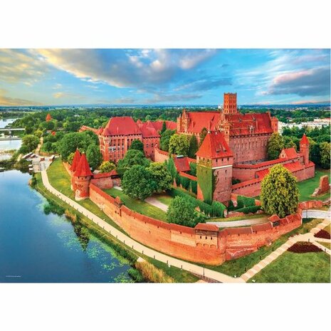 Malbork Castle, Poland - Smart Cut (1000) &ndash; Legpuzzel &ndash; Eurographics