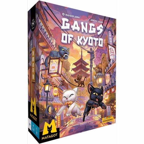 Gangs Of Kyoto &ndash; Strategisch Kaartspel &ndash; Geronimo Games