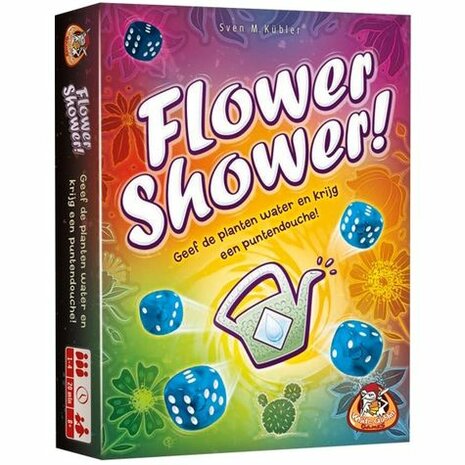 Flower Shower! &ndash; dobbelspel met push your luck &ndash; White Goblin Games