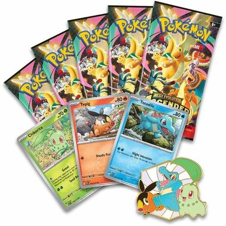 Pok&eacute;mon Mega Evolution - Ascended Heroes &ndash; First Partners Deluxe Pin Collection &ndash; The Pok&eacute;mon Compa