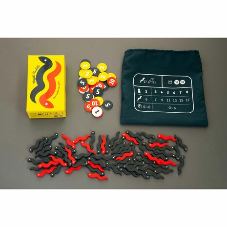 Wriggle Roulette &ndash; push-your-luck gezelschapsspel &ndash; Oink Games