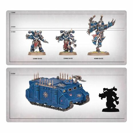 Warhammer 40,000 Combat Patrol Night Lords &ndash; miniatuurset legerbox &ndash; Games Workshop