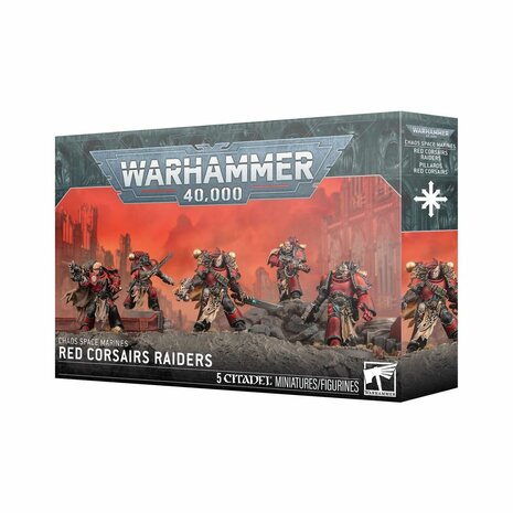 Warhammer 40,000: Chaos Space Marines - Red Corsairs Raiders &ndash; miniatuurset infanterie &ndash; Games Workshop