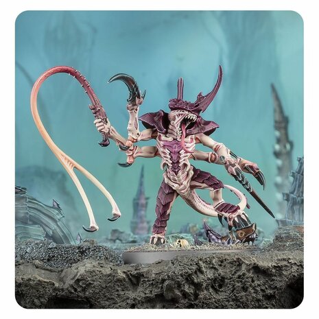 Warhammer 40,000 Tyranid Prime with Lash Whip &ndash; karakter miniatuurset &ndash; Games Workshop