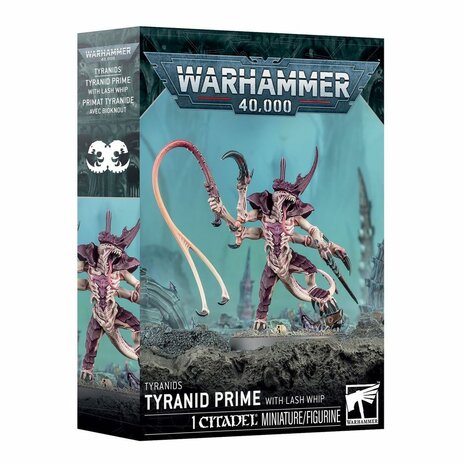 Warhammer 40,000 Tyranid Prime with Lash Whip &ndash; karakter miniatuurset &ndash; Games Workshop