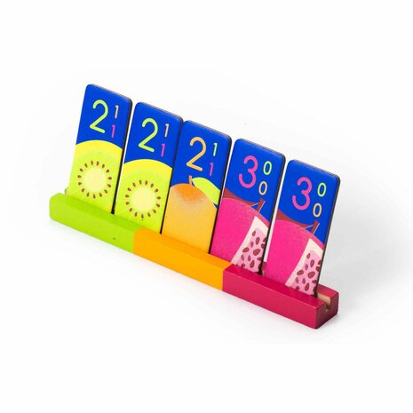 Tropichaos &ndash; Snel en chaotisch kaartspel met fruitsets &ndash; Oink Games