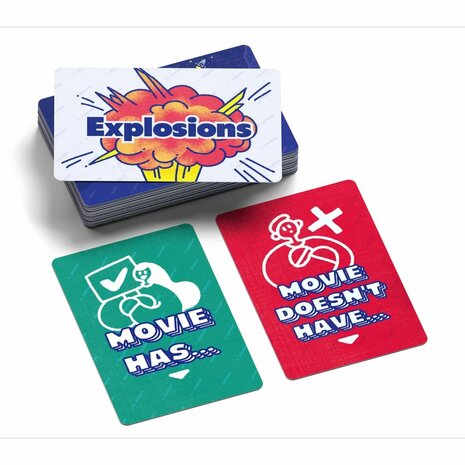 Movie Night &ndash; Creatief party kaartspel rond films &ndash; Allplay