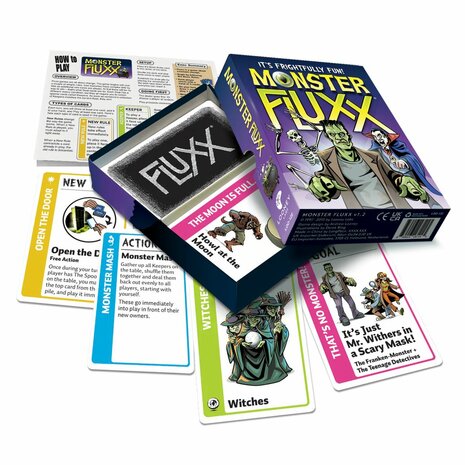 Monster Fluxx &ndash; kaartspel &ndash; Looney Labs