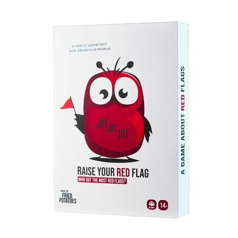 Raise Your Red Flag &ndash; Party kaartspel &ndash; Fried Potatoes Games