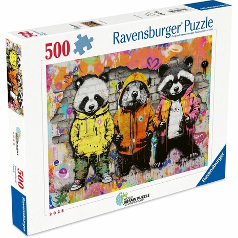 Harige Vrienden (500) &ndash; puzzel &ndash; Ravensburger