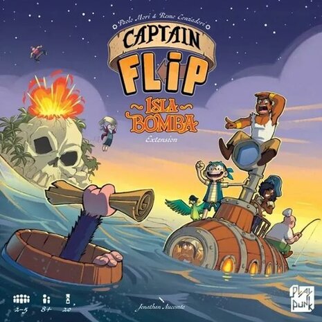Captain Flip: Isla Bomba &ndash; Uitbreiding &ndash; Play Punk