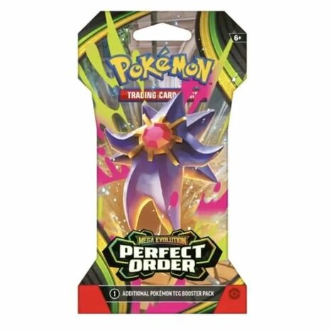 Pok&eacute;mon Mega Evolution Perfect Order Sleeved Booster &ndash; Trading Card Booster &ndash; The Pok&eacute;mon Company