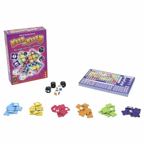 Keer op Keer 3 &ndash; Dobbelspel &ndash; 999 Games