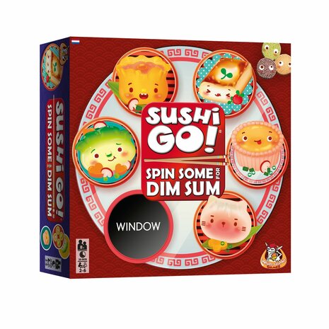 Sushi Go! Spin Some for Dim Sum &ndash; Familiespel met draaiend dimsumplateau &ndash; White Goblin Games
