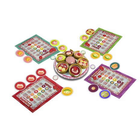 Sushi Go! Spin Some for Dim Sum &ndash; Familiespel met draaiend dimsumplateau &ndash; White Goblin Games