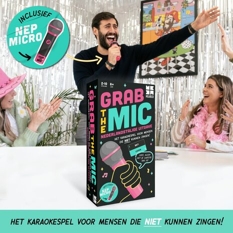 Grab the Mic &ndash; Het Ultieme Muziek Partyspel - Megableu