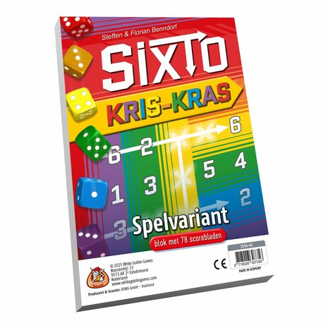 Sixto Kris-Kras (Scoreblok) &ndash; uitbreiding &ndash; White Goblin Games