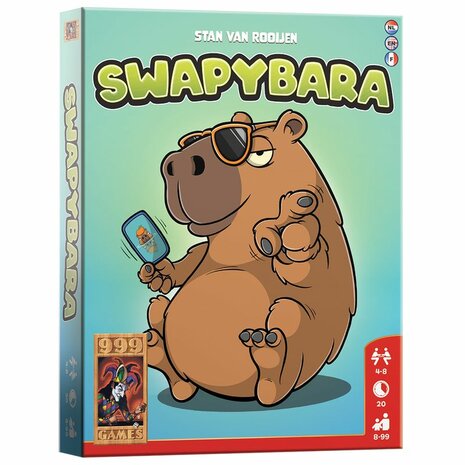 Swapybara &ndash; Kaartspel met capibara&rsquo;s &ndash; 999 Games