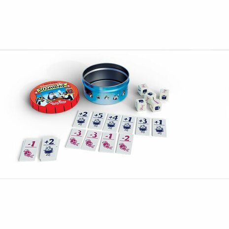 Tiny Tins: Geharrewar in de Sushibar &ndash; Compact dobbelspel &ndash; 999 Games
