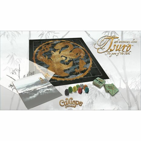 Tsuro: 20TH Anniversary Limited Edition &ndash; Luxe tegellegspel &ndash; Calliope Games