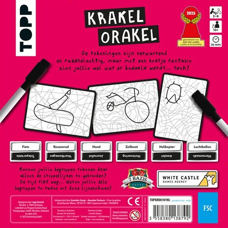 Krakel Orakel &ndash; Co&ouml;peratief partyspel &ndash; TOPP