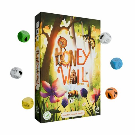 Honey Wall &ndash; Tactisch roll & write-spel &ndash; Jolly Dutch