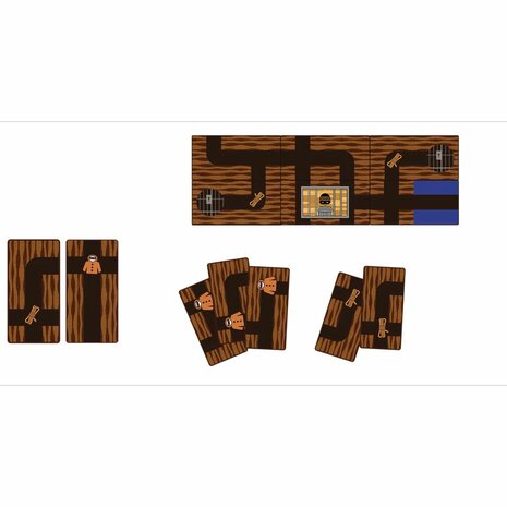 Bandido Alcatraz &ndash; Co&ouml;peratief kaartspel &ndash; Geronimo Games