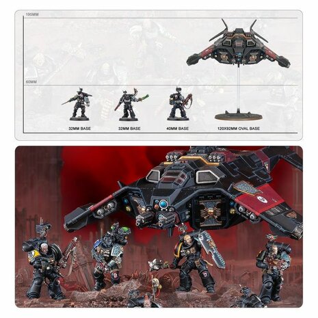 Warhammer 40,000 Armageddon: DeathWatch Battalion &ndash; Miniatuurset &ndash; Games Workshop