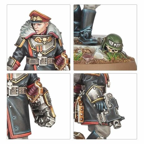 Warhammer 40,000 Astra Militarum: Commissar Graves &ndash; Miniatuurset &ndash; Games Workshop