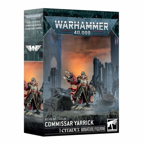 Warhammer 40,000 Astra Militarum: Commissar Yarrick &ndash; Miniatuurset &ndash; Games Workshop