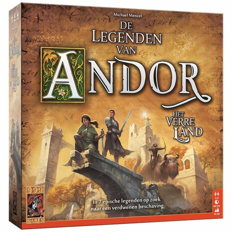 De Legenden Van Andor: Het Verre Land &ndash; Bordspel &ndash; 999 Games