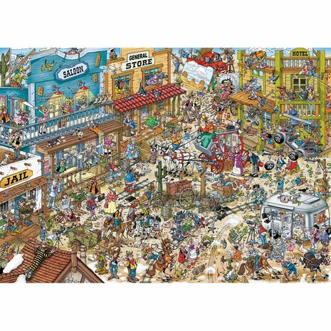 Movie Set 1: Western (1000) &ndash; Legpuzzel &ndash; Ravensburger