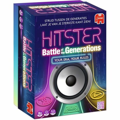 Hitster: Battle of the Generations &ndash; Partyspel &ndash; Jumbo