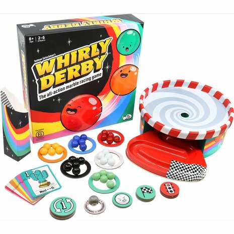 Whirly Derby &ndash; Knikker-racespel &ndash; Big Potato Games