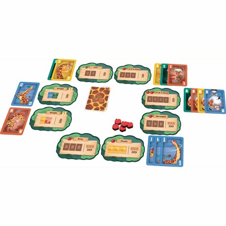 Giraffe Raffe &ndash; Kaartspel &ndash; Geronimo Games