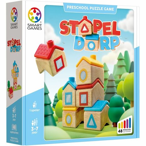 Stapeldorp (3+) &ndash; Denkspel &ndash; Smart Games