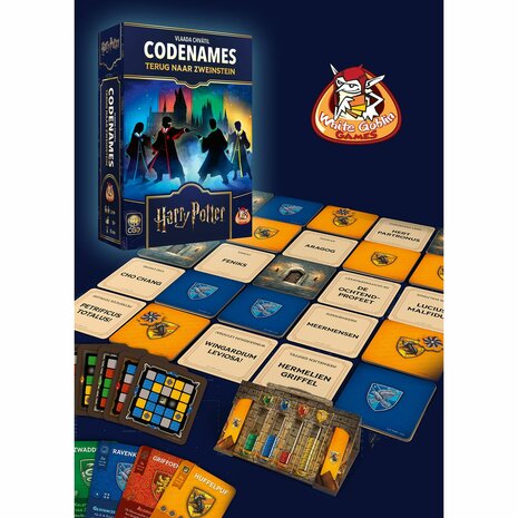 Codenames: Terug naar Zweinstein (Harry Potter) &ndash; Partyspel &ndash; White Goblin Games