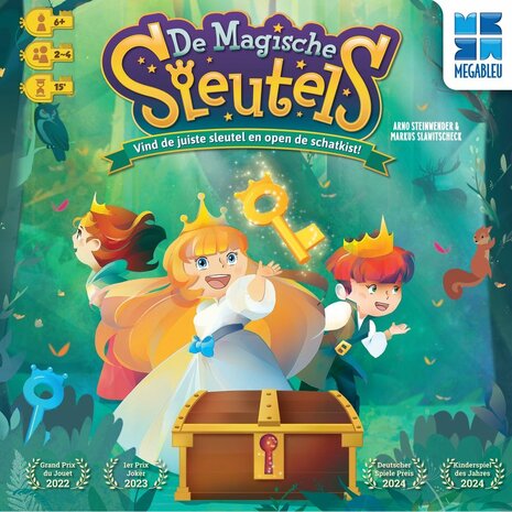 De Magische Sleutels &ndash; Bordspel &ndash; Megablue